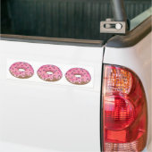 Pink Donut Donuts Doughnut Feinschmecker Autoaufkl Autoaufkleber (Auf Lkw)