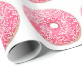 Pink Donut Geschenkpapier (Rolleneckpunkt)