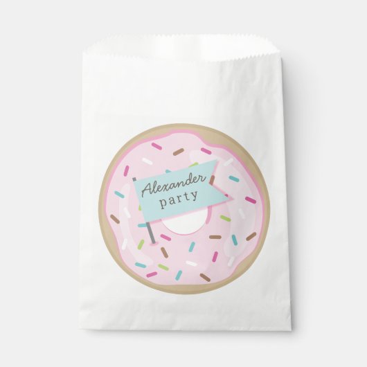 PINK DONUT GESCHENKTÜTCHEN (Vorderseite)