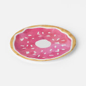 Pink Donut Paper Teller (Schrägansicht)