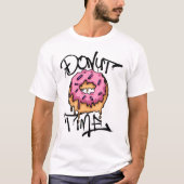 Pink Donut Streetwear T-Shirt (Vorderseite)