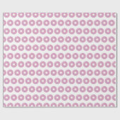 Pink Donuts Wrapping Paper Geschenk Wrap Doughnut Geschenkpapier (Flach)