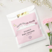 Pink Doodle Fun Cloud Baby Dusche Geschenktütchen (Versiegelt)