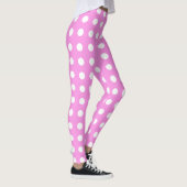 Pink - Dot Design Leggings (Rechts)