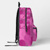 Pink dots backpack bedruckter rucksack (Links)