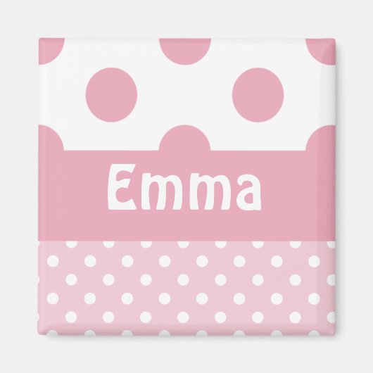 Pink Dots Magnet (Vorne)