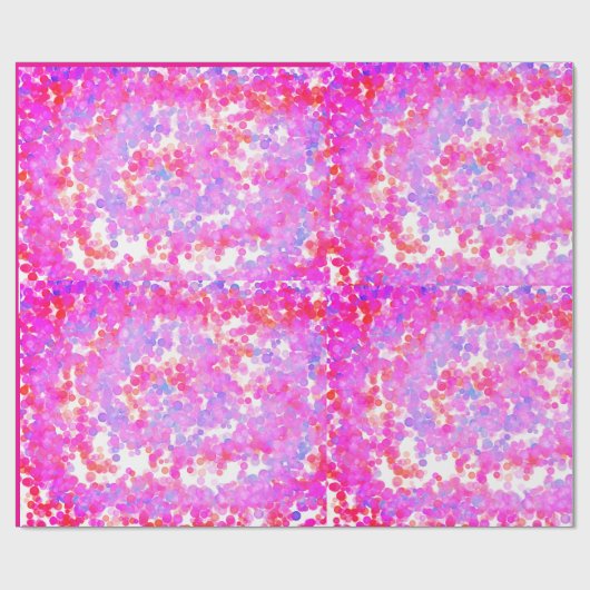 Pink dots Packpapier (Flach)
