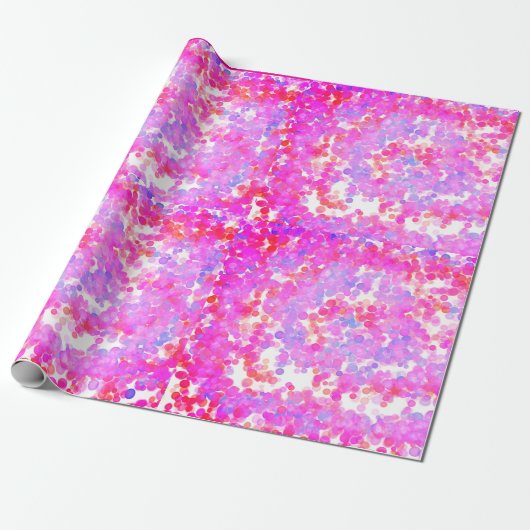 Pink dots Packpapier (Ungerollt)