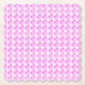 Pink Dots Paper Untersetzer (Vorderseite)