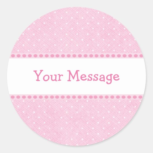Pink Dots Sticker (Vorderseite)