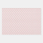 Pink Dots Streifen und Bows Baby Girl Dusche Geschenkpapier Set (Vorderseite 2)