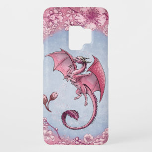Pink Dragon of Spring Nature Fantasy Art Case-Mate Samsung Galaxy S9 Hülle
