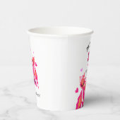 Pink dragon pappbecher (Rechts)