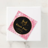 Pink Dragon Scales Gold Geburtstag Vielen Dank Geschenkanhänger (Beispiel)