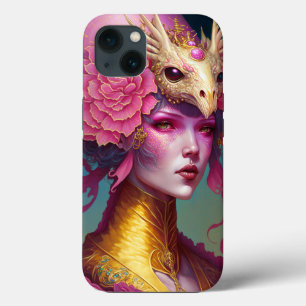 Pink Dragon Skull Fantasy Art Case-Mate iPhone Hülle