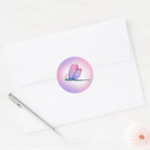 Pink Dragonfly Dragonflies Stickers (Umschlag)