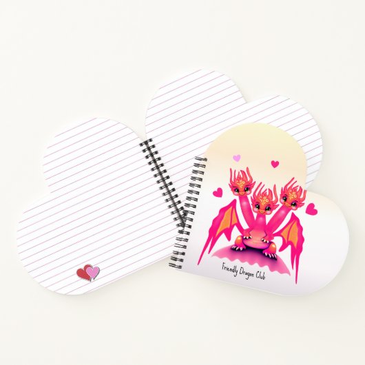 Pink dragons notizblock (Innenseite)