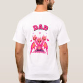 Pink dragons T-Shirt (Rückseite)