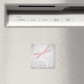 Pink Draquelly Personalized Magnet (In Situ (Geschirrspüler))