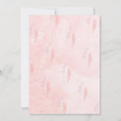 Pink Dream Catcher Slumber PJ Party Sweet 16 Einladung (Rückseite)