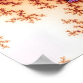 Pink Dream - Fraktal Poster (Ecke)