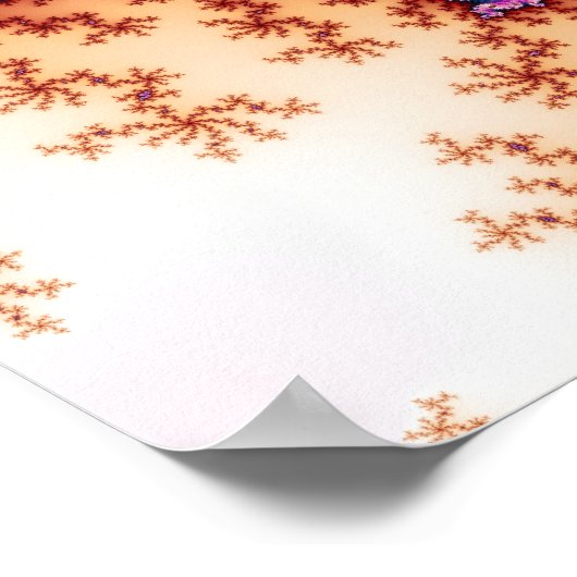 Pink Dream - Fraktal Poster (Ecke)