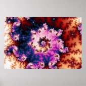 Pink Dream - Fraktal Poster (Vorne)