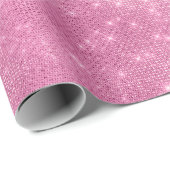 Pink Dream Sparkle Geschenkpapier (Rolleneckpunkt)