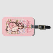 Pink Dream Traveler Gepäckanhänger (Vorderseite (Horizontal))