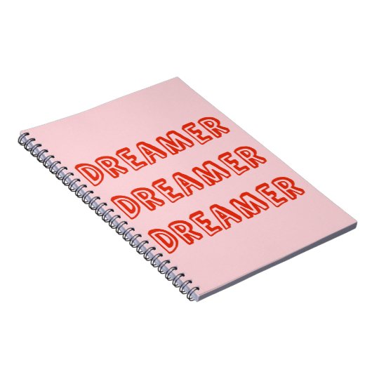 Pink Dreamer Notebook Notizblock (Rechte Seite)