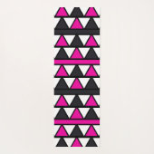 Pink Dreiecke Yogamatte (Rückseite)