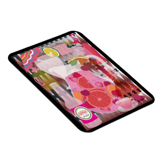 Pink Drinks Magnet (Rechte Seite)