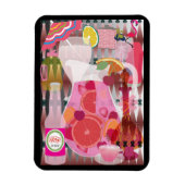 Pink Drinks Magnet (Vertikal)
