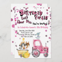 Pink Drive by Birthday Landtiere