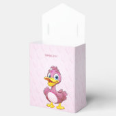 Pink Duck Favor Box Geschenkschachtel (Geöffnet)