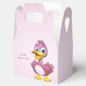 Pink Duck Favor Box Geschenkschachtel (Geöffnet)
