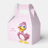 Pink Duck Favor Box Geschenkschachtel (Vorderseite)