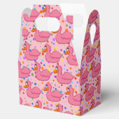 Pink Duck Favor Box Geschenkschachtel (Geöffnet)