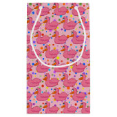 Pink Duck Geschenktasche Kleine Geschenktüte (Rückseite)