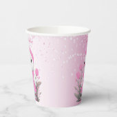 Pink Duck Paper Cups Pappbecher (Links)