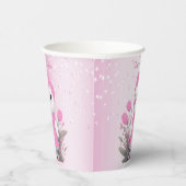 Pink Duck Paper Cups Pappbecher (Rechts)