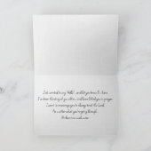 Pink Dutch Tulip Garden Karte (Innenseite)