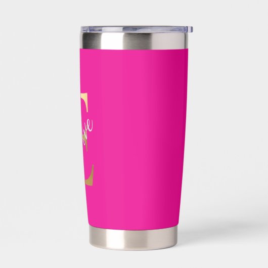 Pink E, Evolve Travel Tumbler Thermobecher (Links)