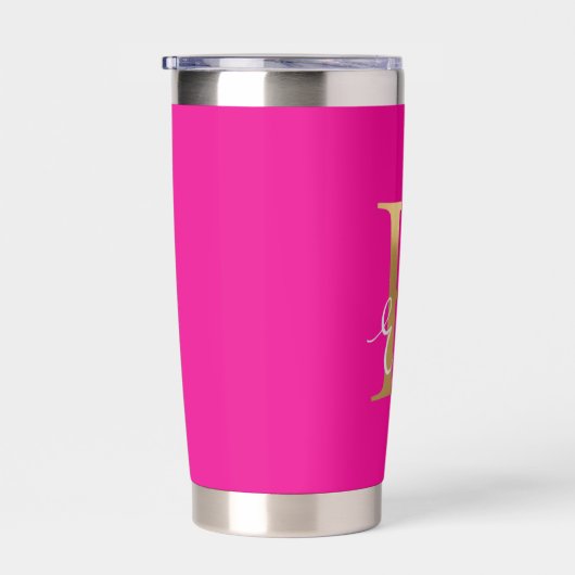 Pink E, Evolve Travel Tumbler Thermobecher (Rechts)