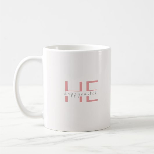 Pink Easter Coffee Mug Kaffeetasse (Links)