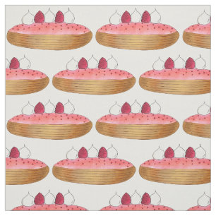 Pink Eclair Französisch Choux Konditorei Backwaren Stoff