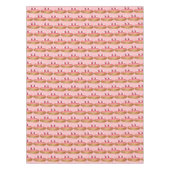 Pink Eclair Französisch Choux Konditorei Backwaren Tischdecke (Vorderseite)