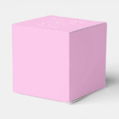 Pink Editable Bridesmaid Gevor Box Geschenkschachtel (Rückseite)