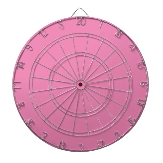 Pink #EF8484, Cadillac Pink Dartboard Dartscheibe (vorne)