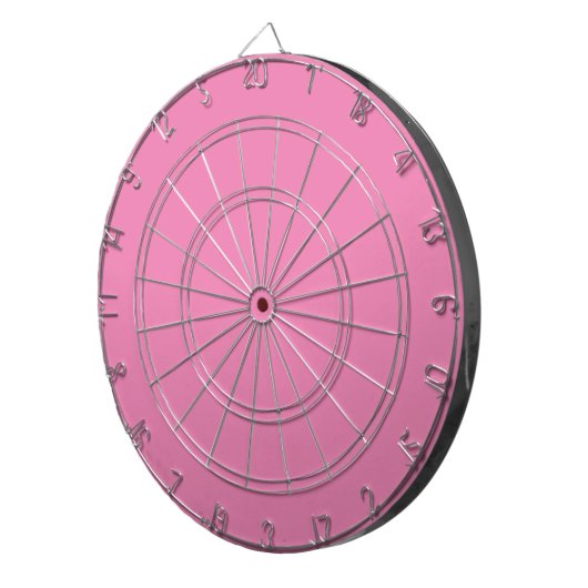 Pink #EF8484, Cadillac Pink Dartboard Dartscheibe (Vorderseite rechts)